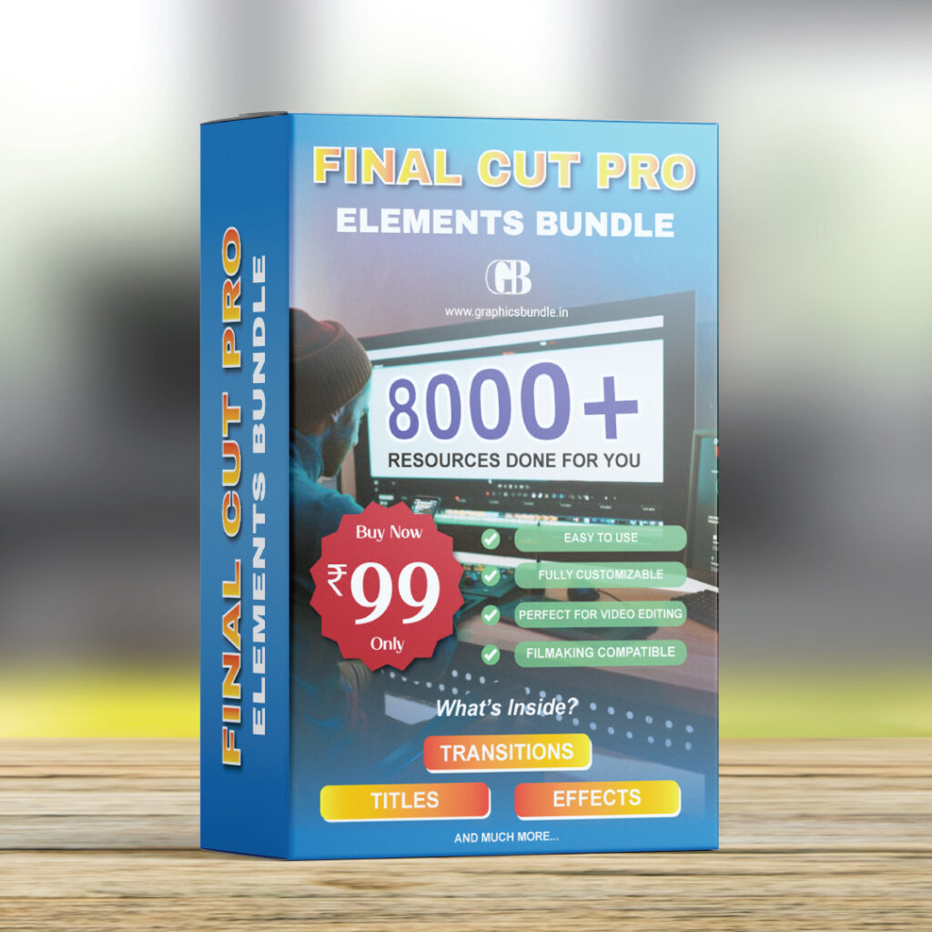 Final cut pro elements bundle product image